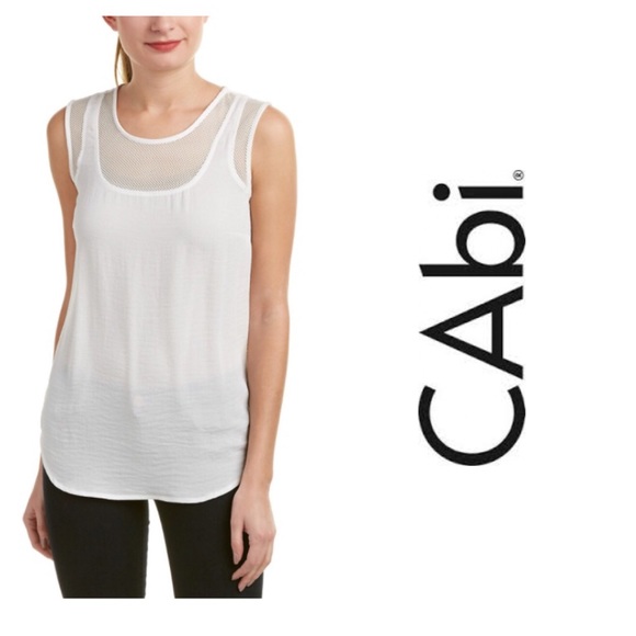 CAbi Tops - CAbi Mesh Trim Tank